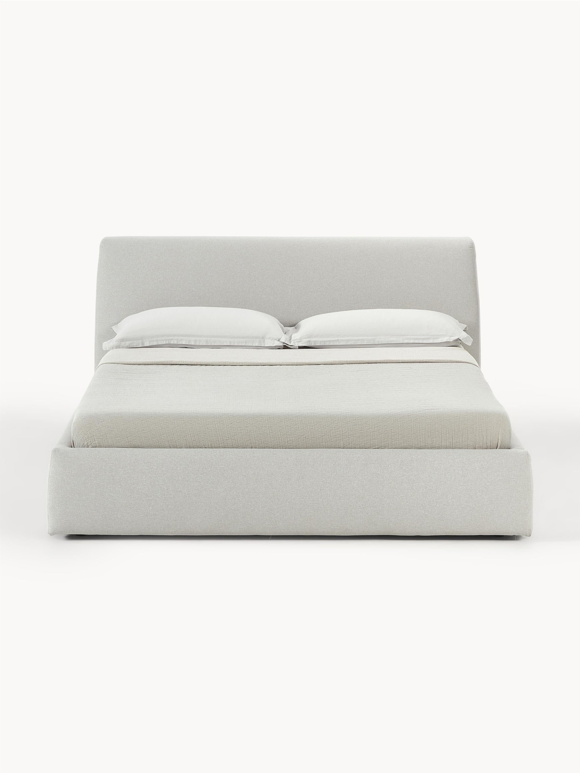 Warehamy Cloud Bed, Upholstered, with Storage
