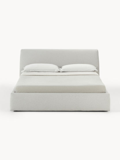 Warehamy Cloud Bed, Upholstered, with Storage