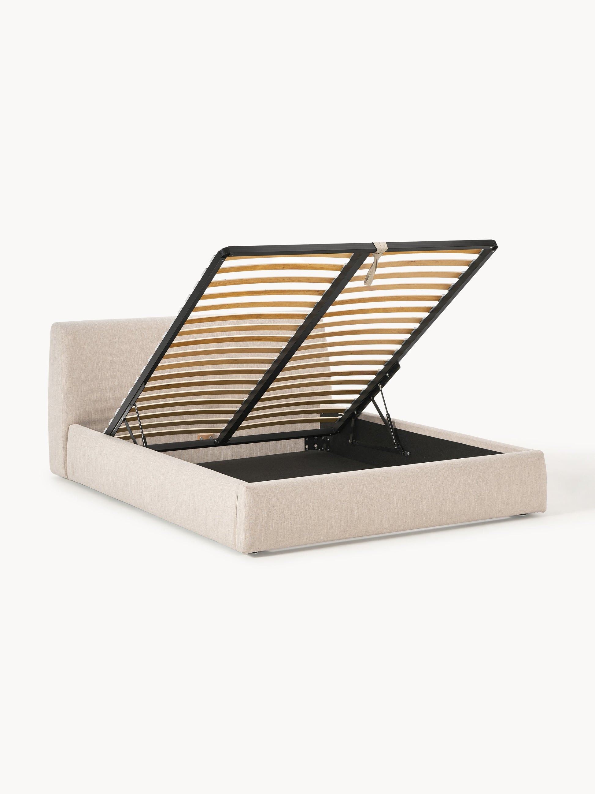 Warehamy Cloud Bed, Upholstered, with Storage