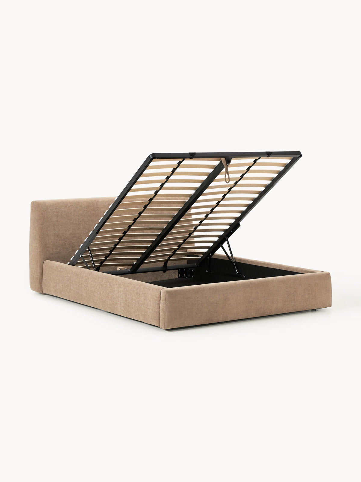 Warehamy Cloud Bed, Upholstered, with Storage