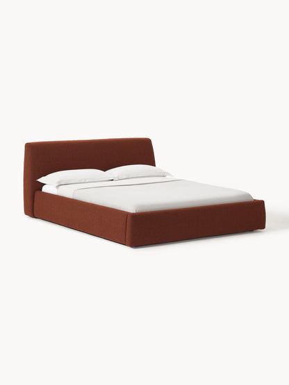 Warehamy Cloud Bouclé Bed with Storage, Upholstered