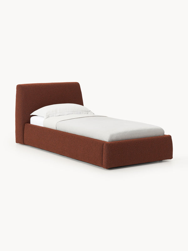 Warehamy Cloud Bouclé Single Storage Bed