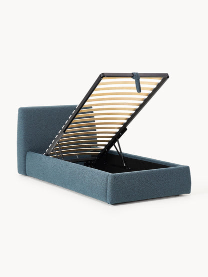 Warehamy Cloud Bouclé Single Storage Bed