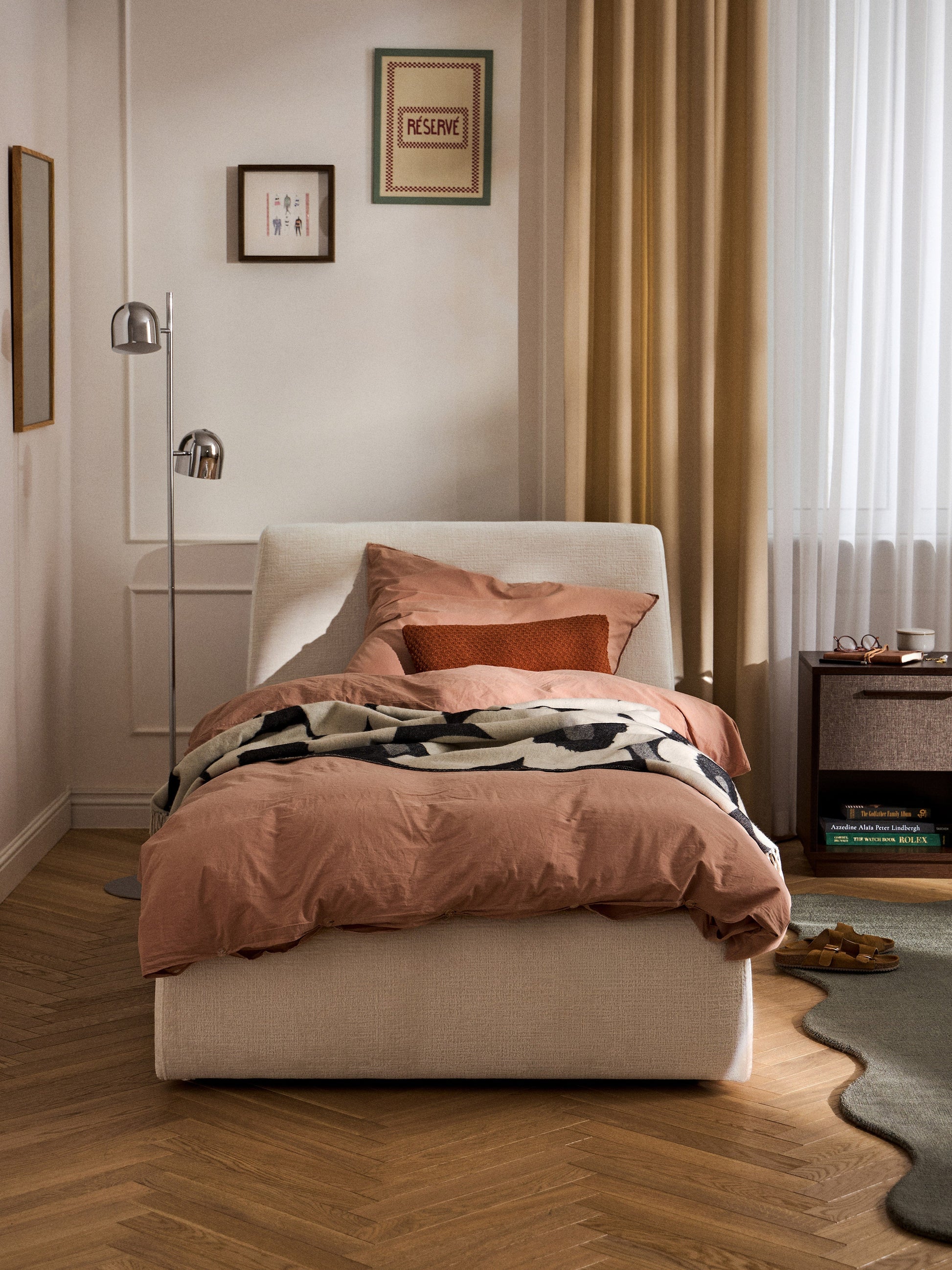 Warehamy Cloud Single Upholstered Bed