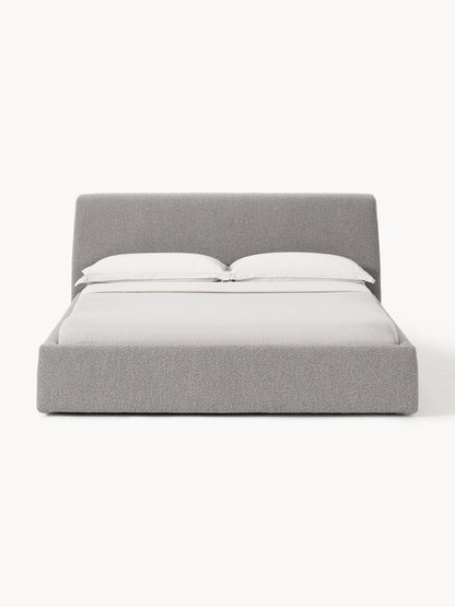 Warehamy Cloud Upholstered Bouclé Bed