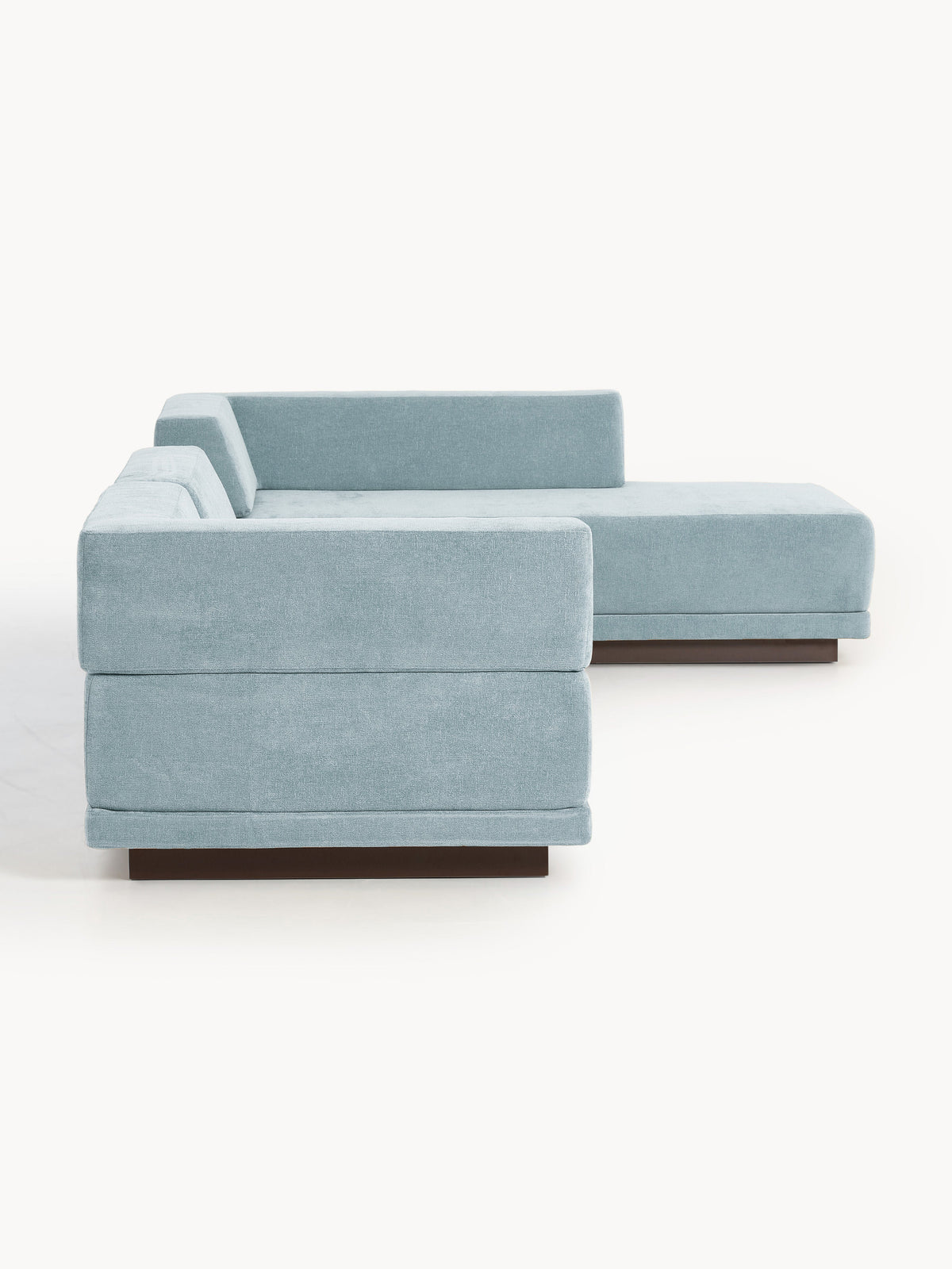 Warehamy Colin Corner Modular Sofa (4-Seater) with Coffee Table