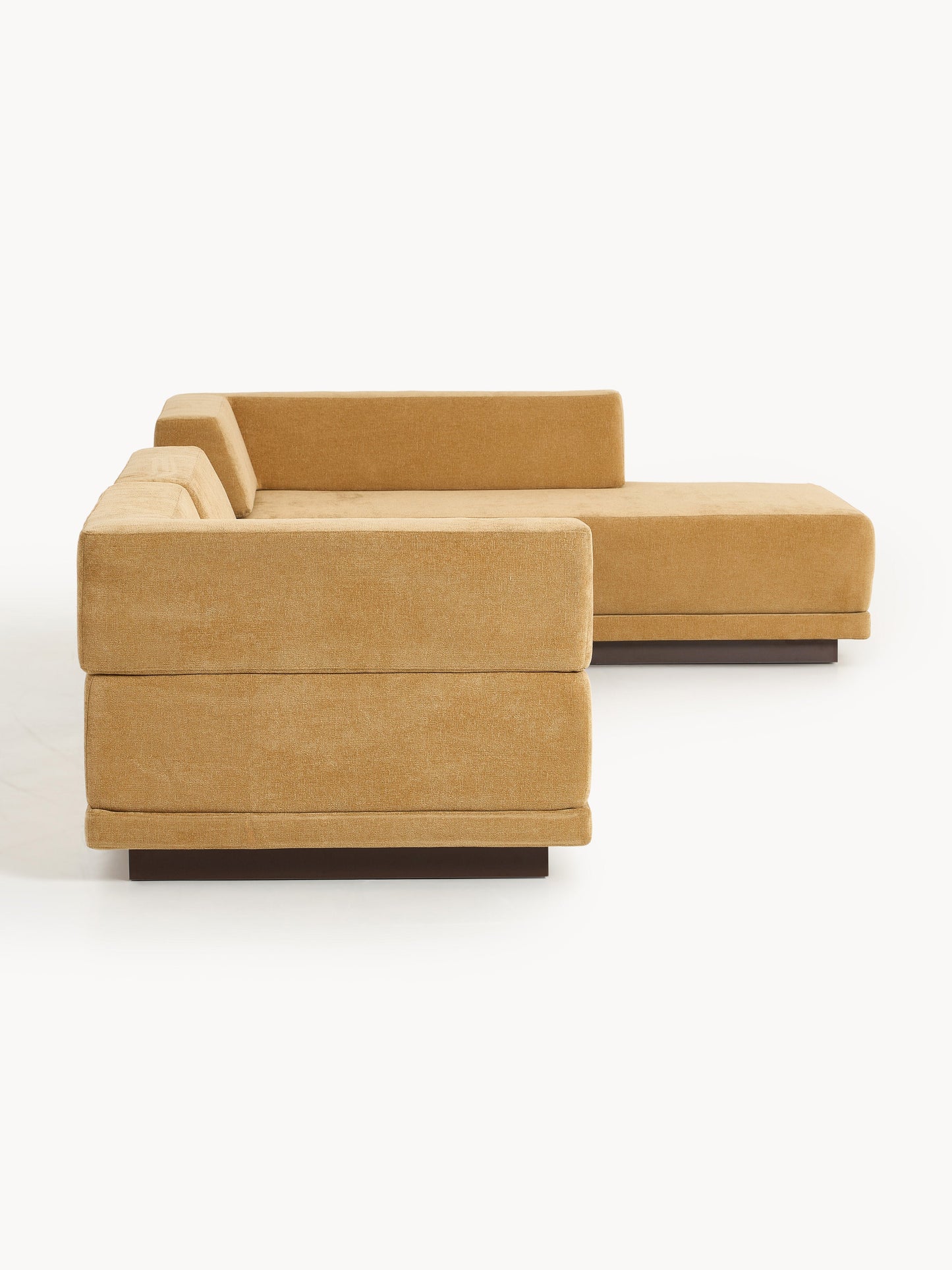 Warehamy Colin Corner Modular Sofa (4-Seater) with Coffee Table