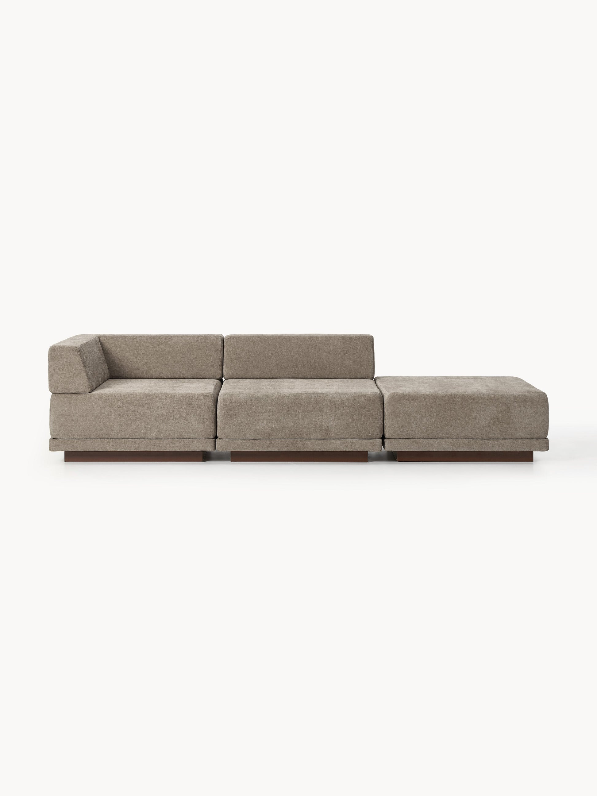Warehamy Colin Modular Sofa, 4-Seater, with Ottoman
