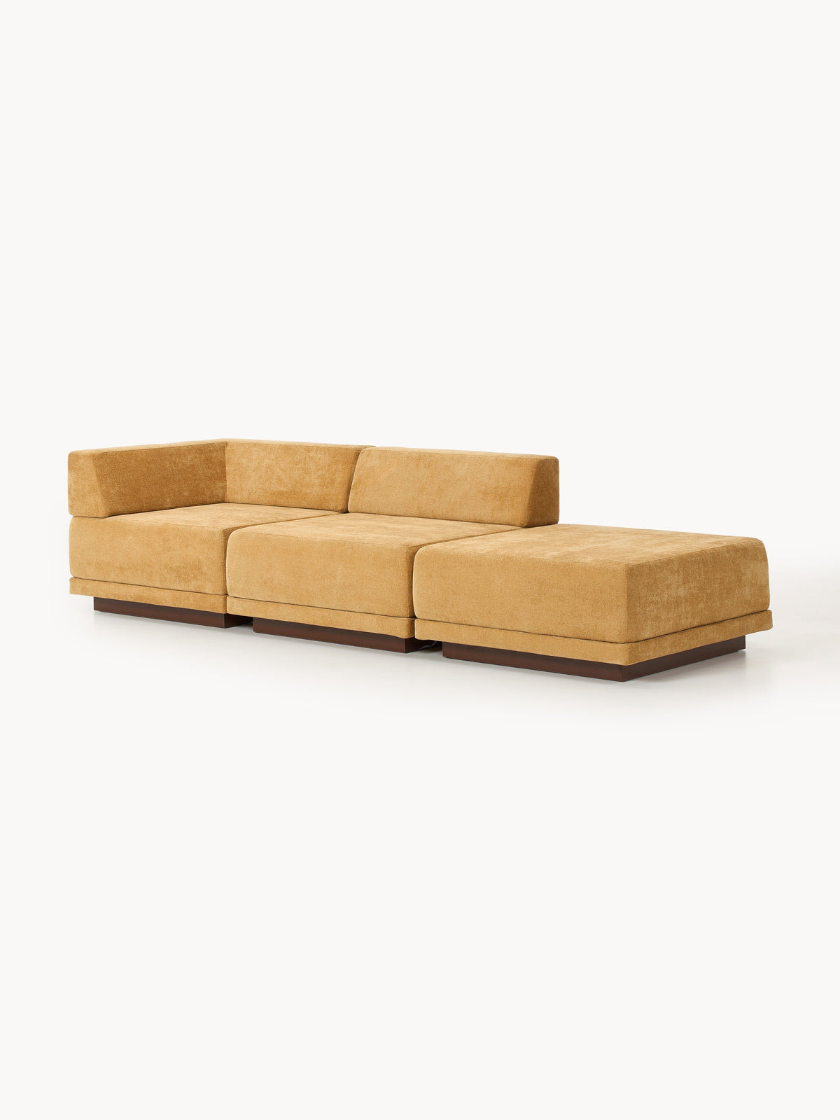 Warehamy Colin Modular Sofa, 4-Seater, with Ottoman