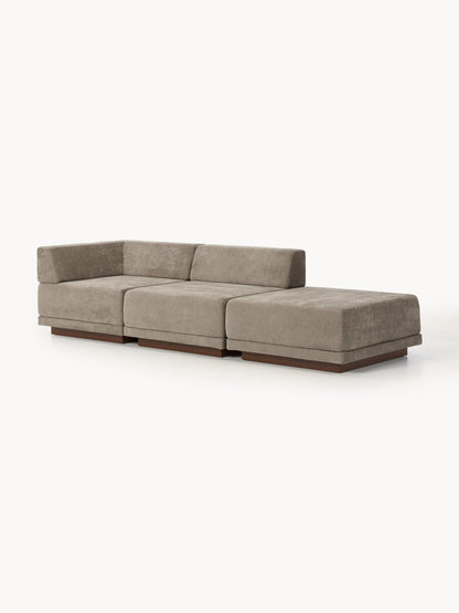 Warehamy Colin Modular Sofa, 4-Seater, with Ottoman
