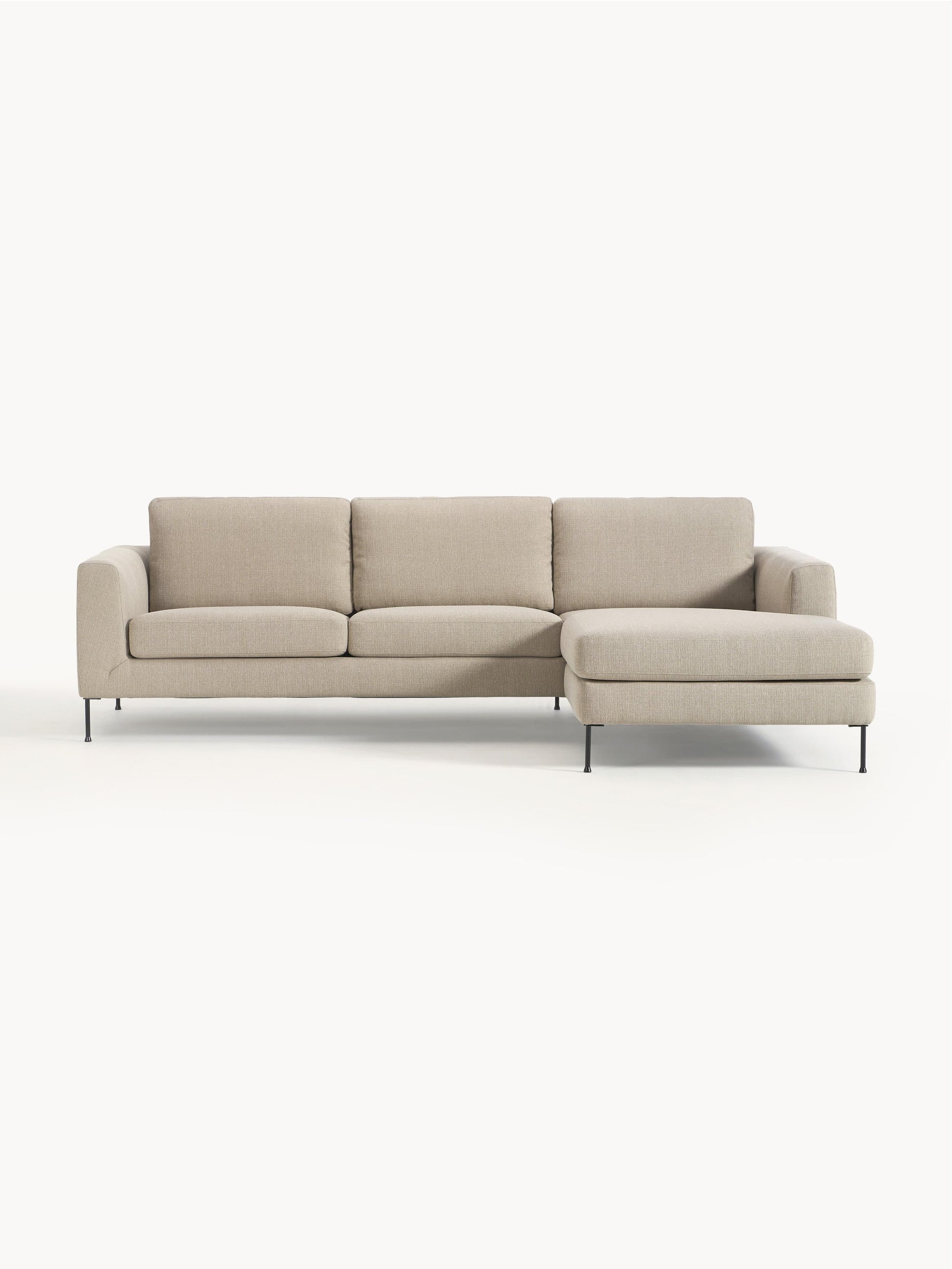 Warehamy Cucita 3-Seater Sofa, Corner