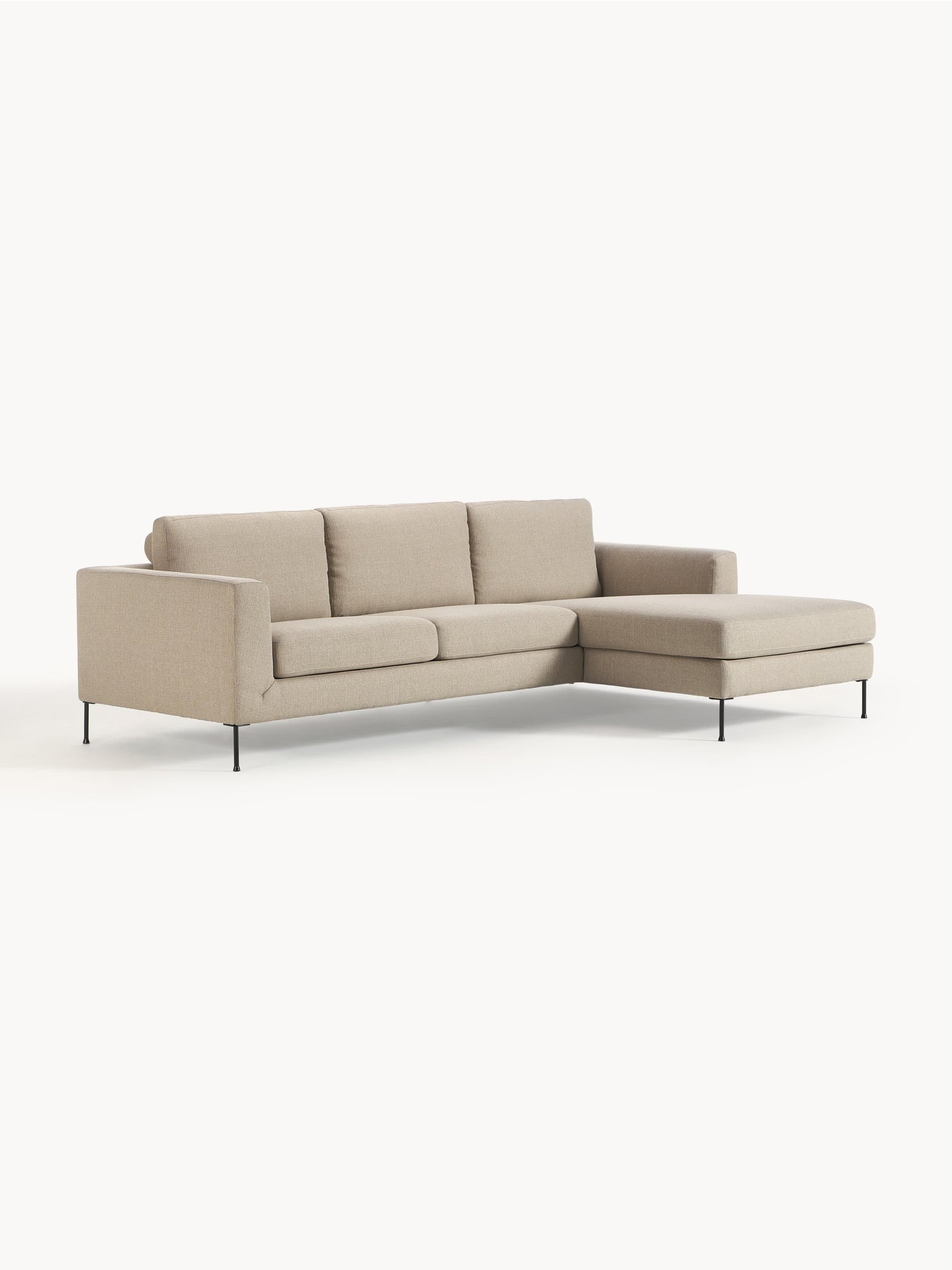 Warehamy Cucita 3-Seater Sofa, Corner