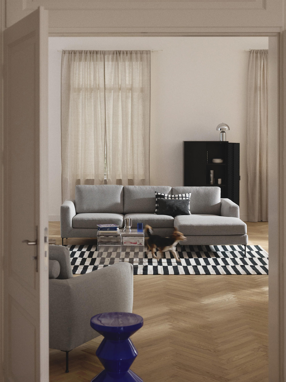 Warehamy Cucita 3-Seater Sofa, Corner