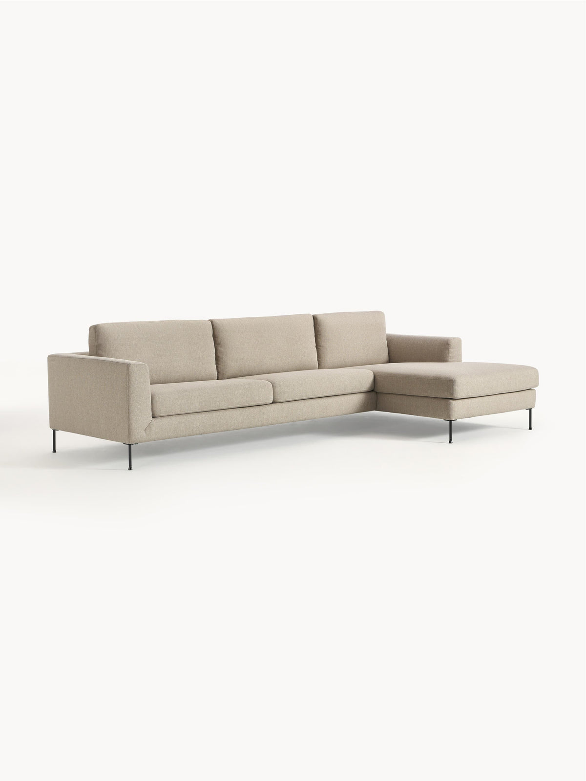 Warehamy Cucita 4-Seater Sofa, Corner