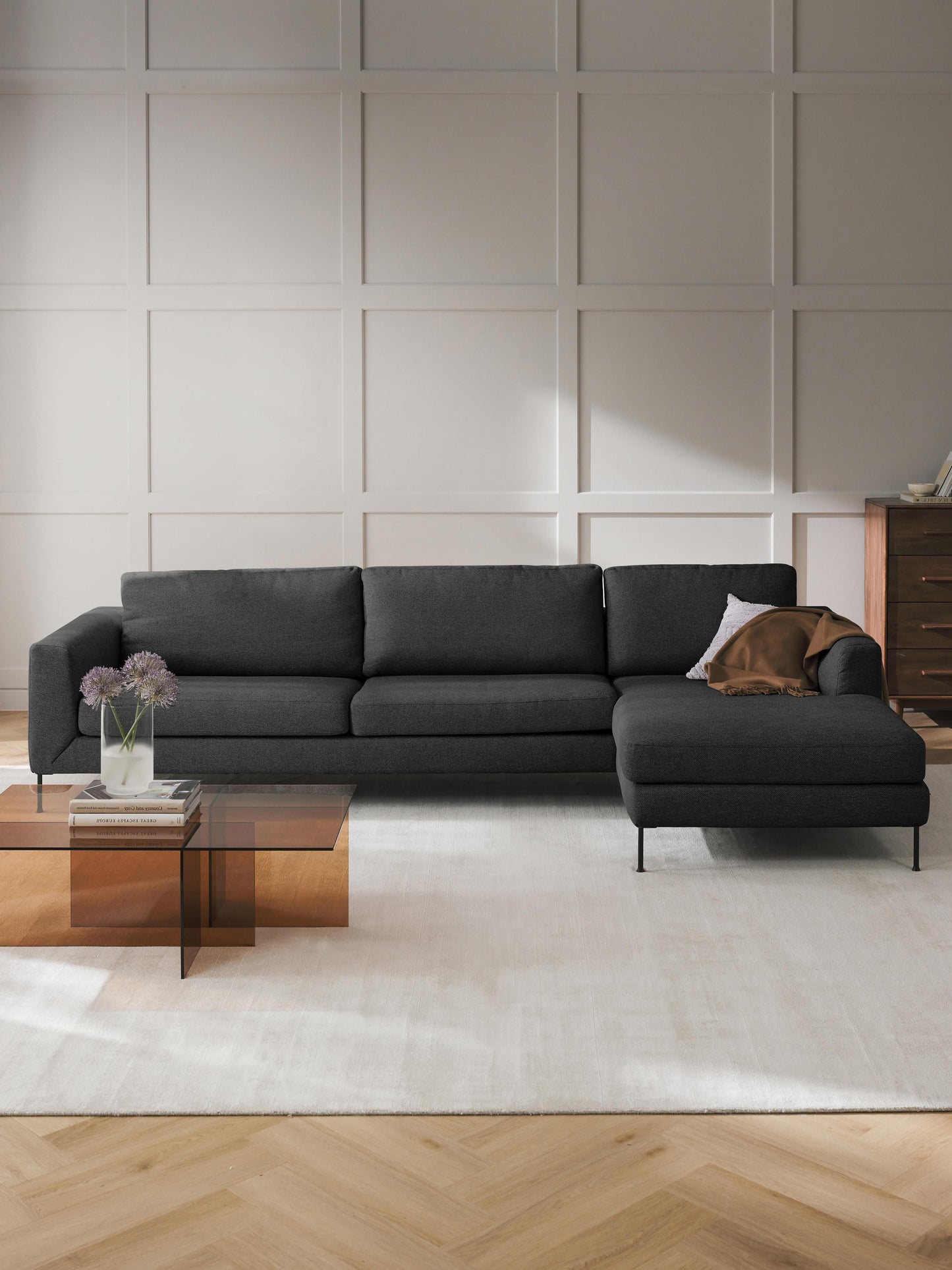Warehamy Cucita 4-Seater Sofa, Corner