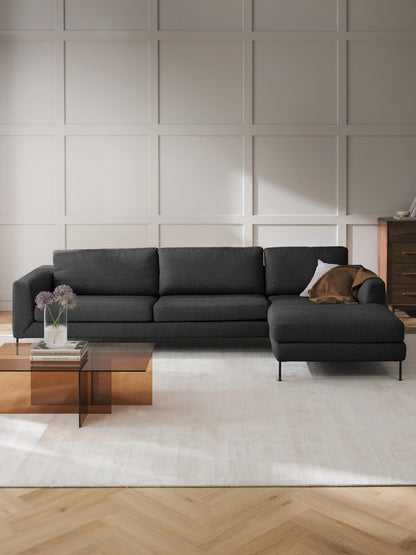 Warehamy Cucita 4-Seater Sofa, Corner