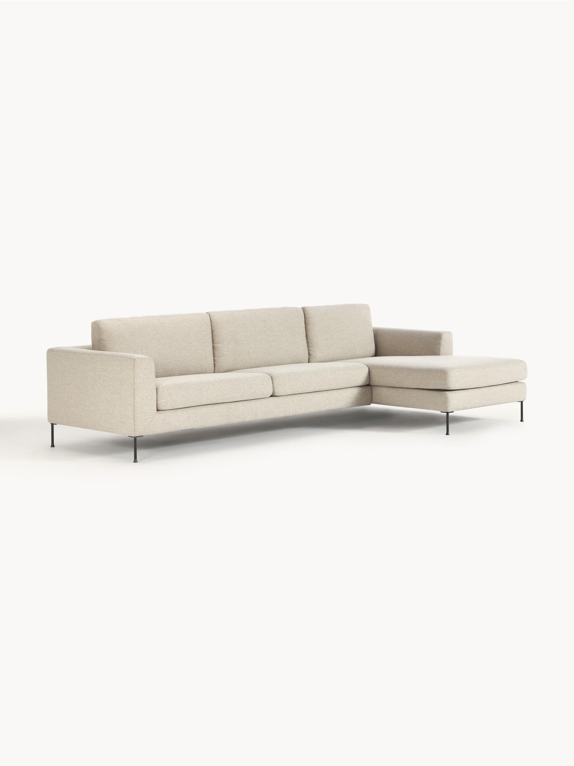 Warehamy Cucita 4-Seater Sofa, Corner