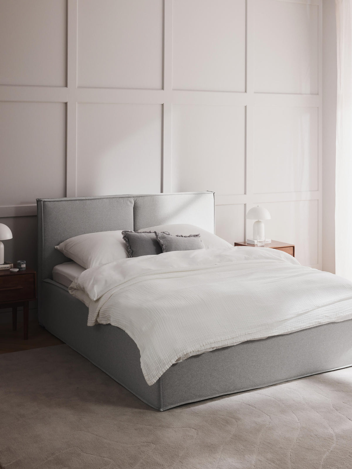 Warehamy Dream Bed Frame with Upholstery