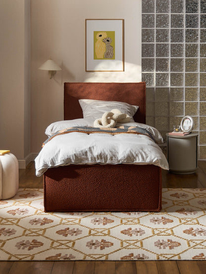 Warehamy Dream Single Bouclé Bed
