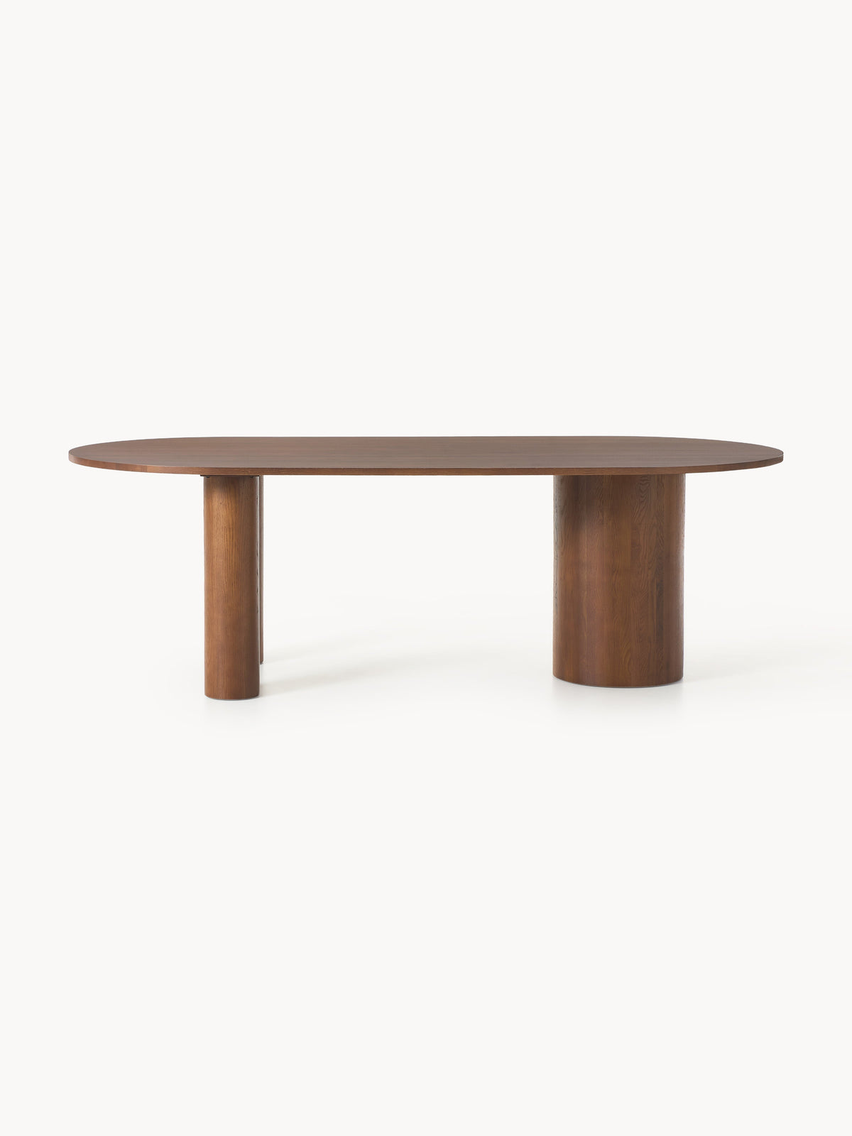 Warehamy Dunia Oak Oval Dining Table, in Various Sizes