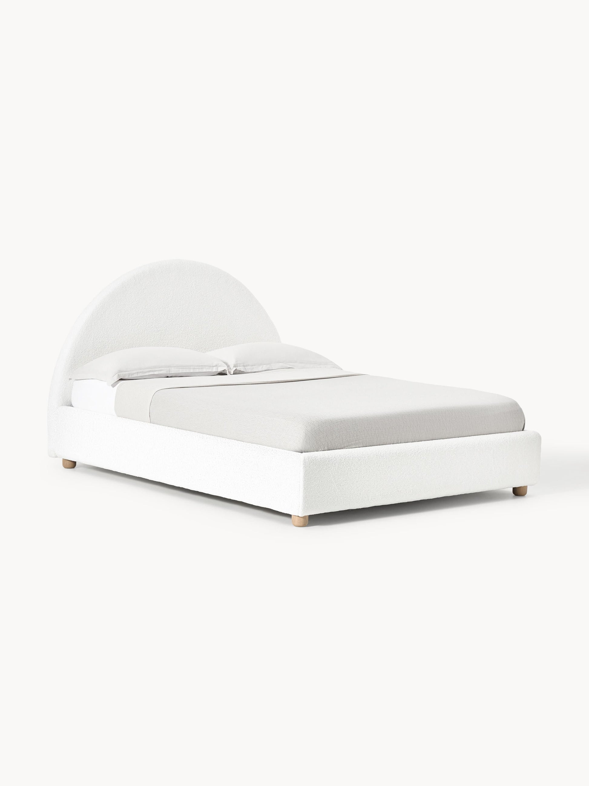Warehamy Ebba Storage Bed, Upholstered in Teddy