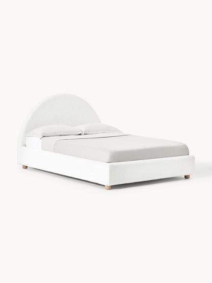 Warehamy Ebba Storage Bed, Upholstered in Teddy