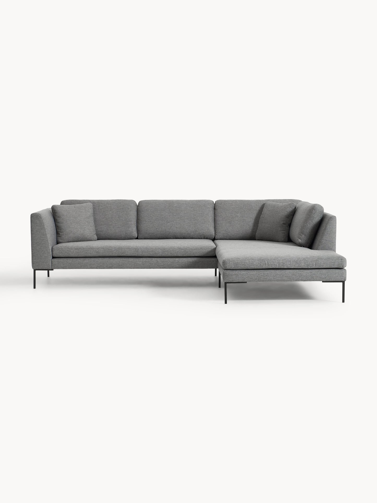 Warehamy Emma Sofa, Corner, with Metal Legs