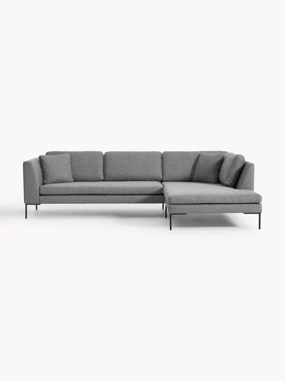 Warehamy Emma Sofa, Corner, with Metal Legs