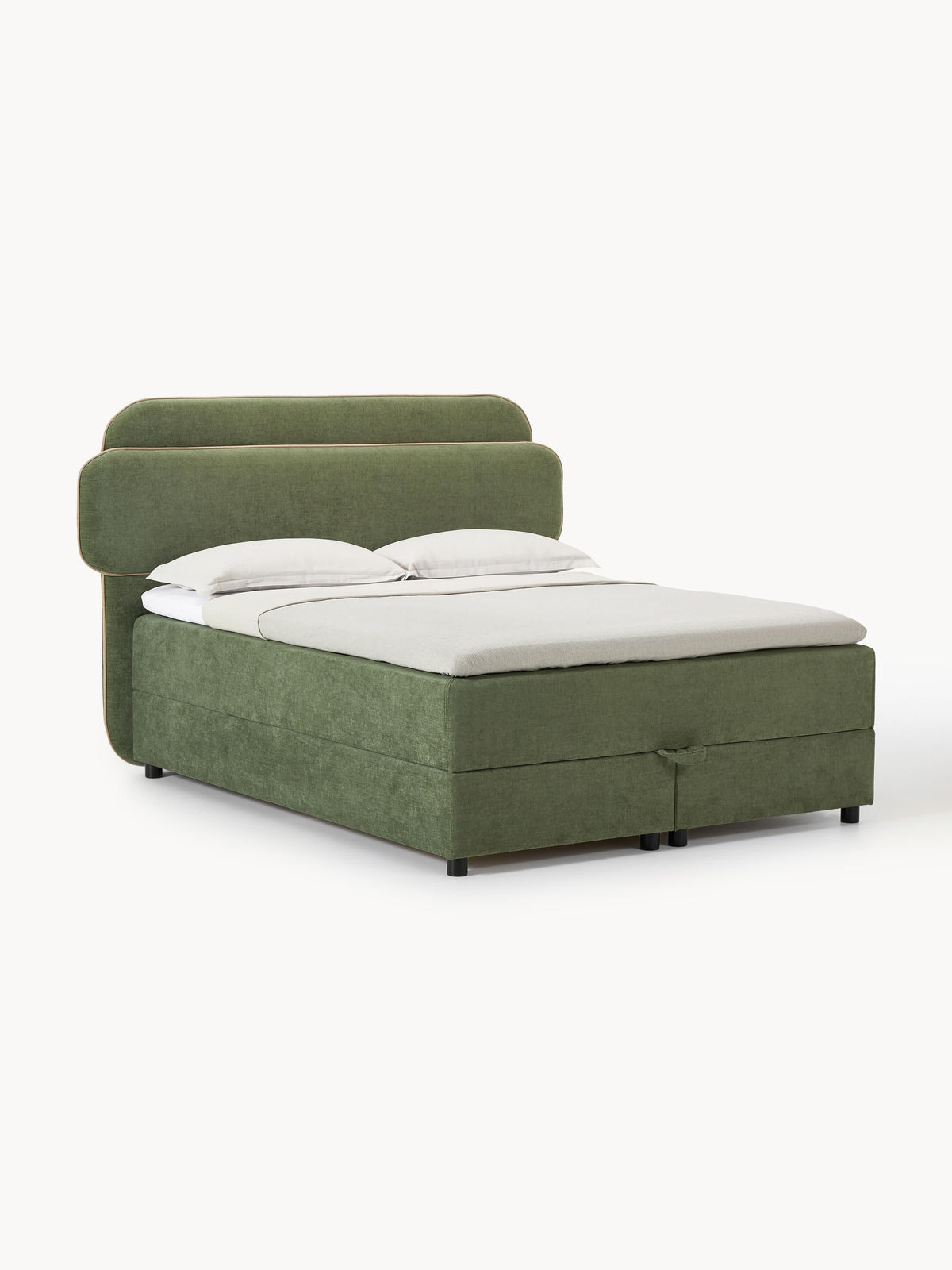 Warehamy Enrica Bed with Storage, Box Spring