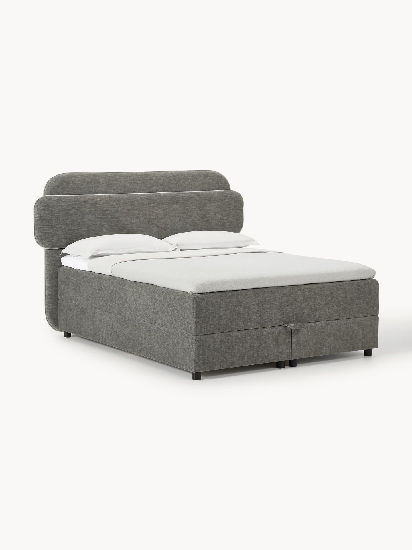Warehamy Enrica Bed with Storage, Box Spring