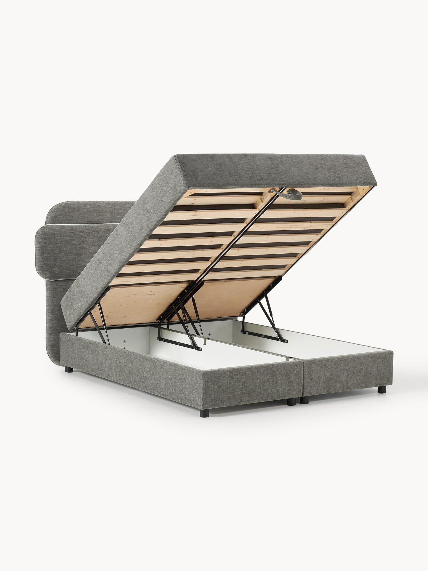 Warehamy Enrica Bed with Storage, Box Spring