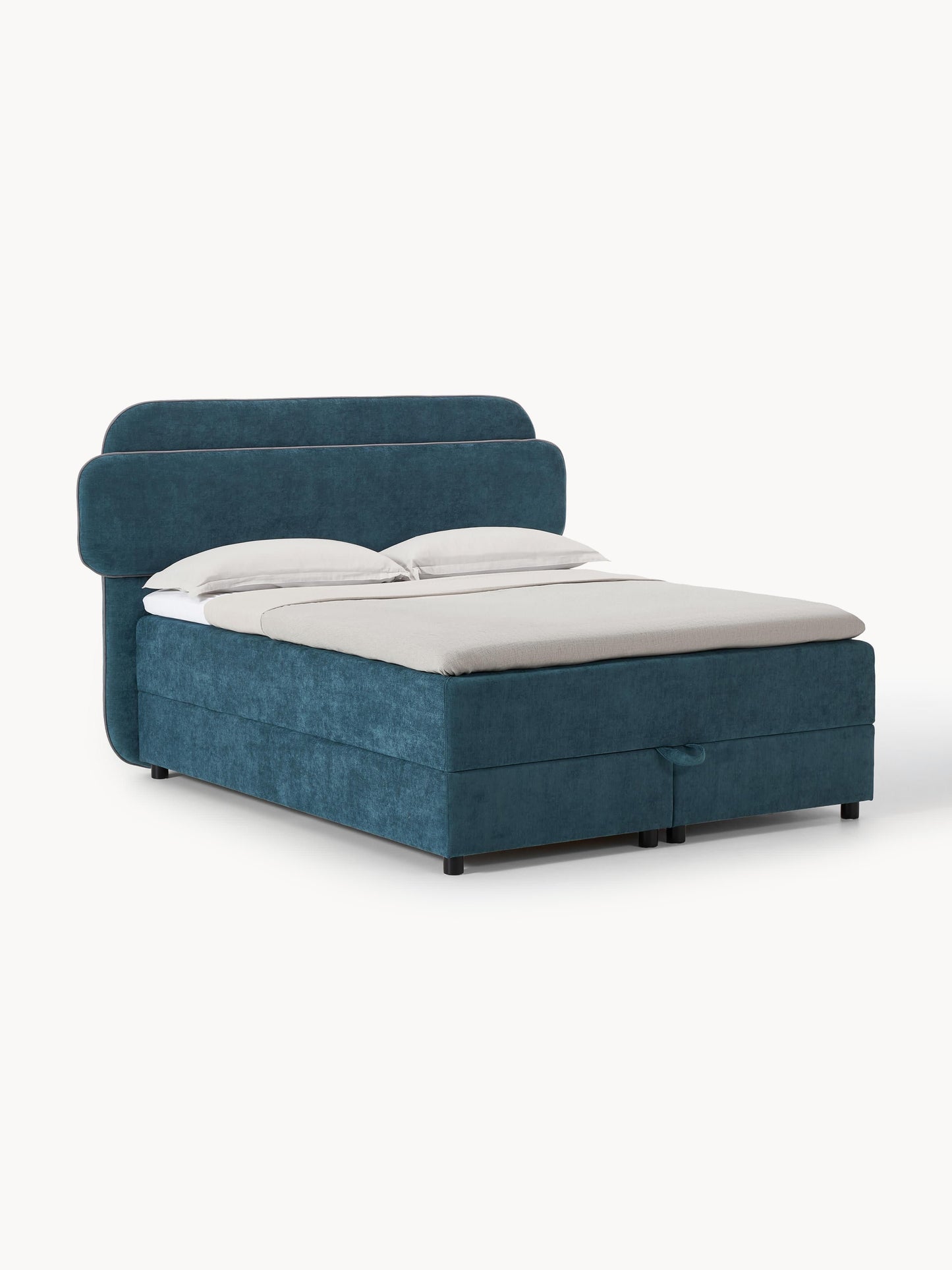 Warehamy Enrica Bed with Storage, Box Spring