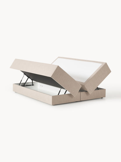 Warehamy Enya Bed with Storage, Box Spring