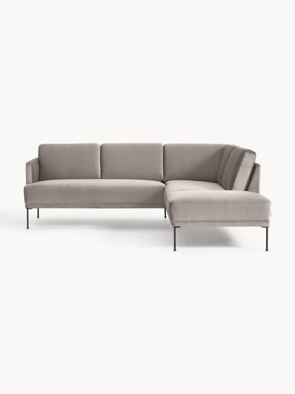 Warehamy Fluente Velvet Sofa (Corner)