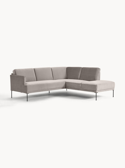 Warehamy Fluente Velvet Sofa (Corner)