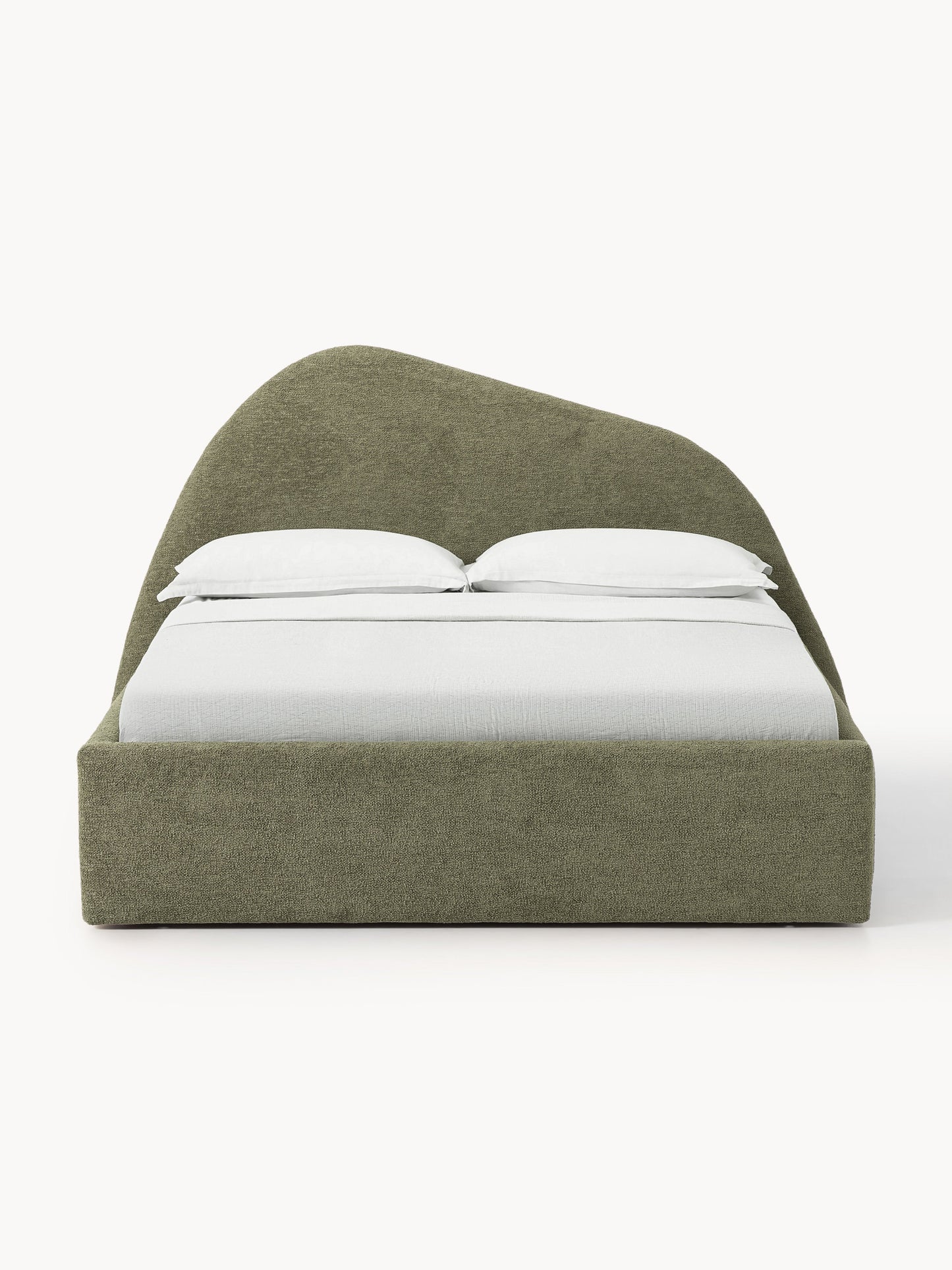 Warehamy Gary Upholstered Bouclé Bed