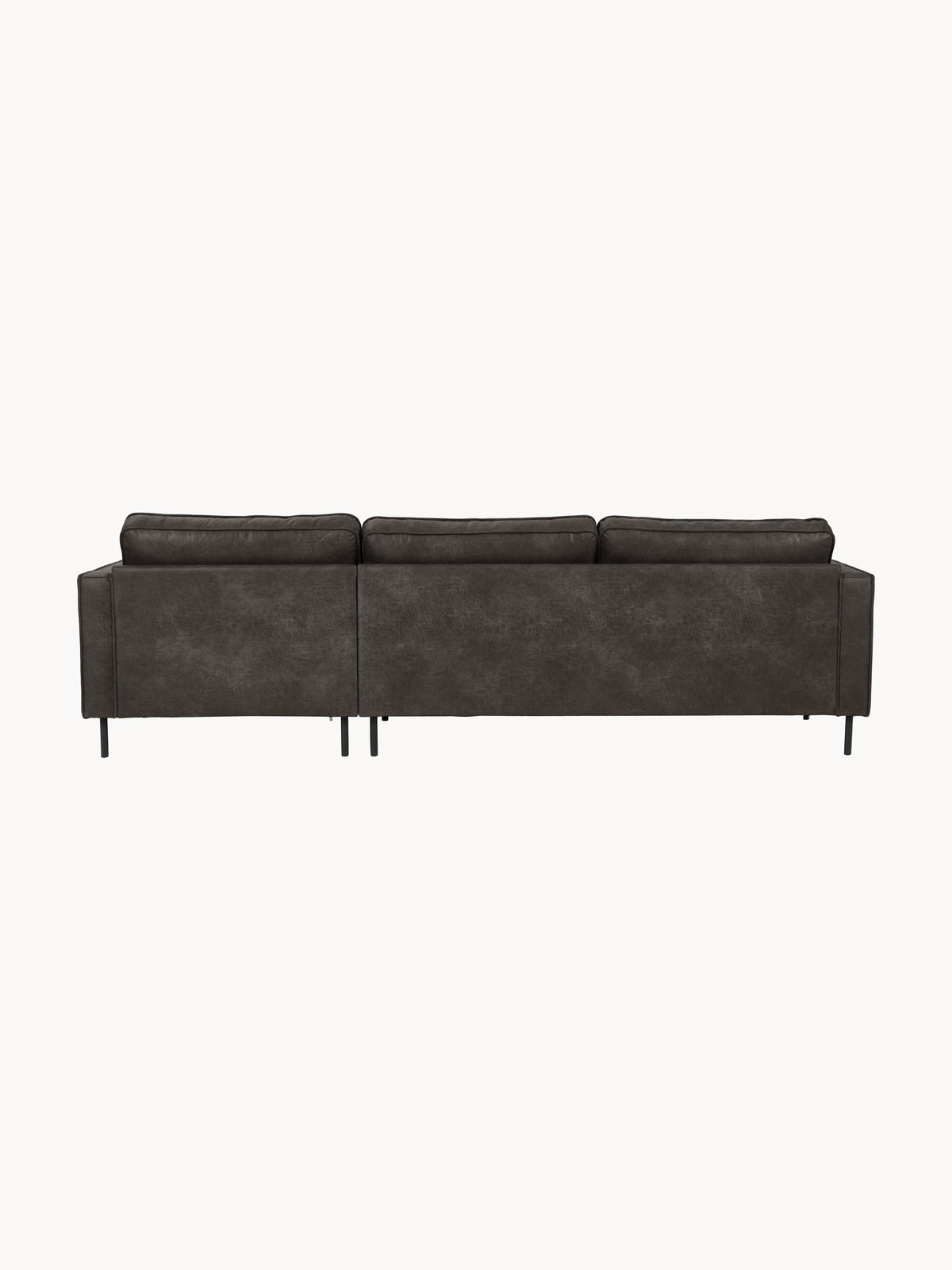 Warehamy Hunter 3-Seater Leather Corner Sofa