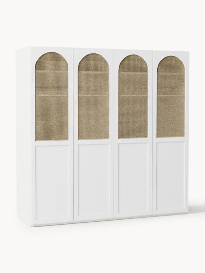 Warehamy Jeanne Hinged-Door Modular Wardrobe, 200 cm Wide, in Various Sizes