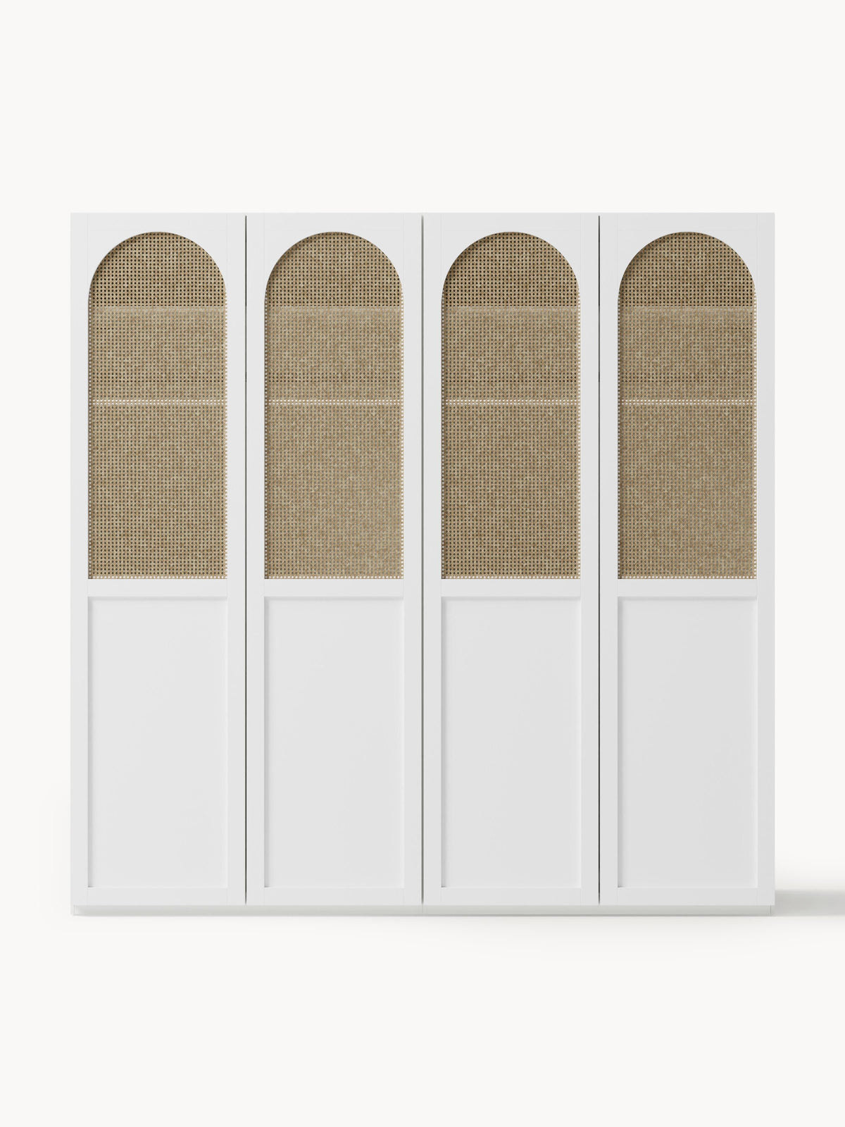 Warehamy Jeanne Hinged-Door Modular Wardrobe, 200 cm Wide, in Various Sizes