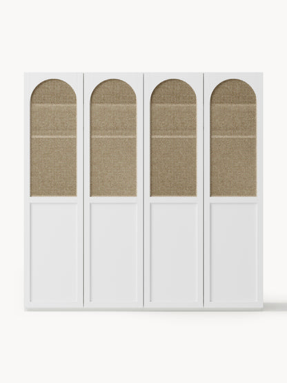 Warehamy Jeanne Hinged-Door Modular Wardrobe, 200 cm Wide, in Various Sizes