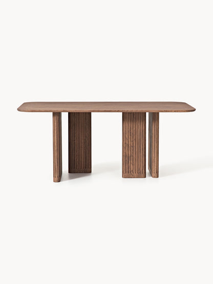 Warehamy Jolka Oak Dining Table, Available in Various Sizes