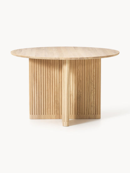 Warehamy Jolka Oak Round Dining Table, Ø 120 cm