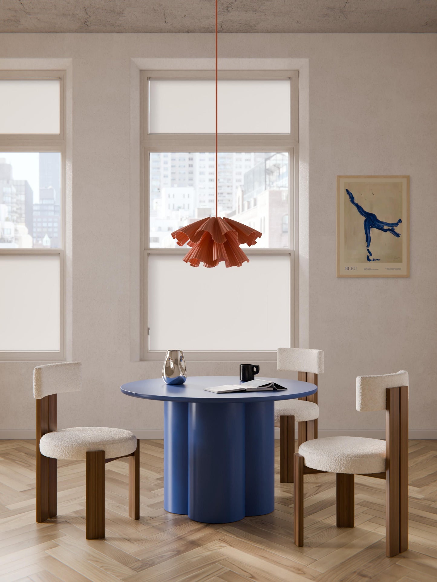Warehamy Keva Round Dining Table, Size Ø 120 cm