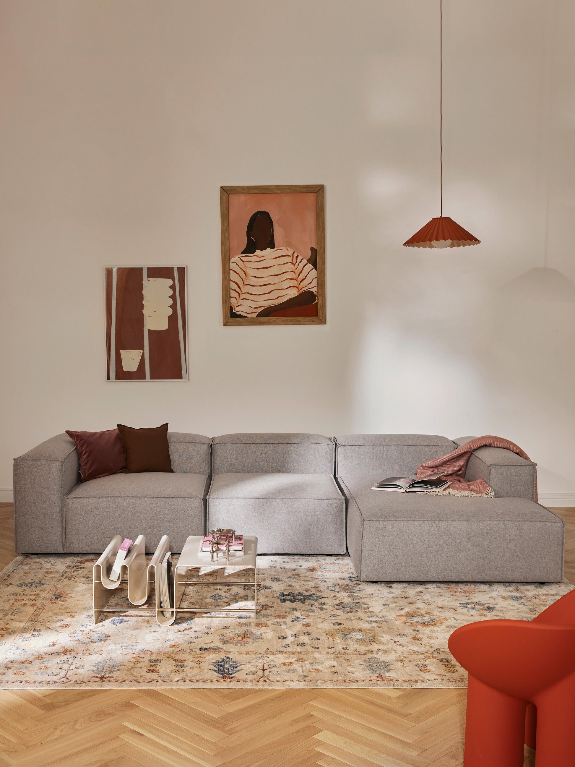 Warehamy Lennon 4-Seater Corner Sofa, Modular