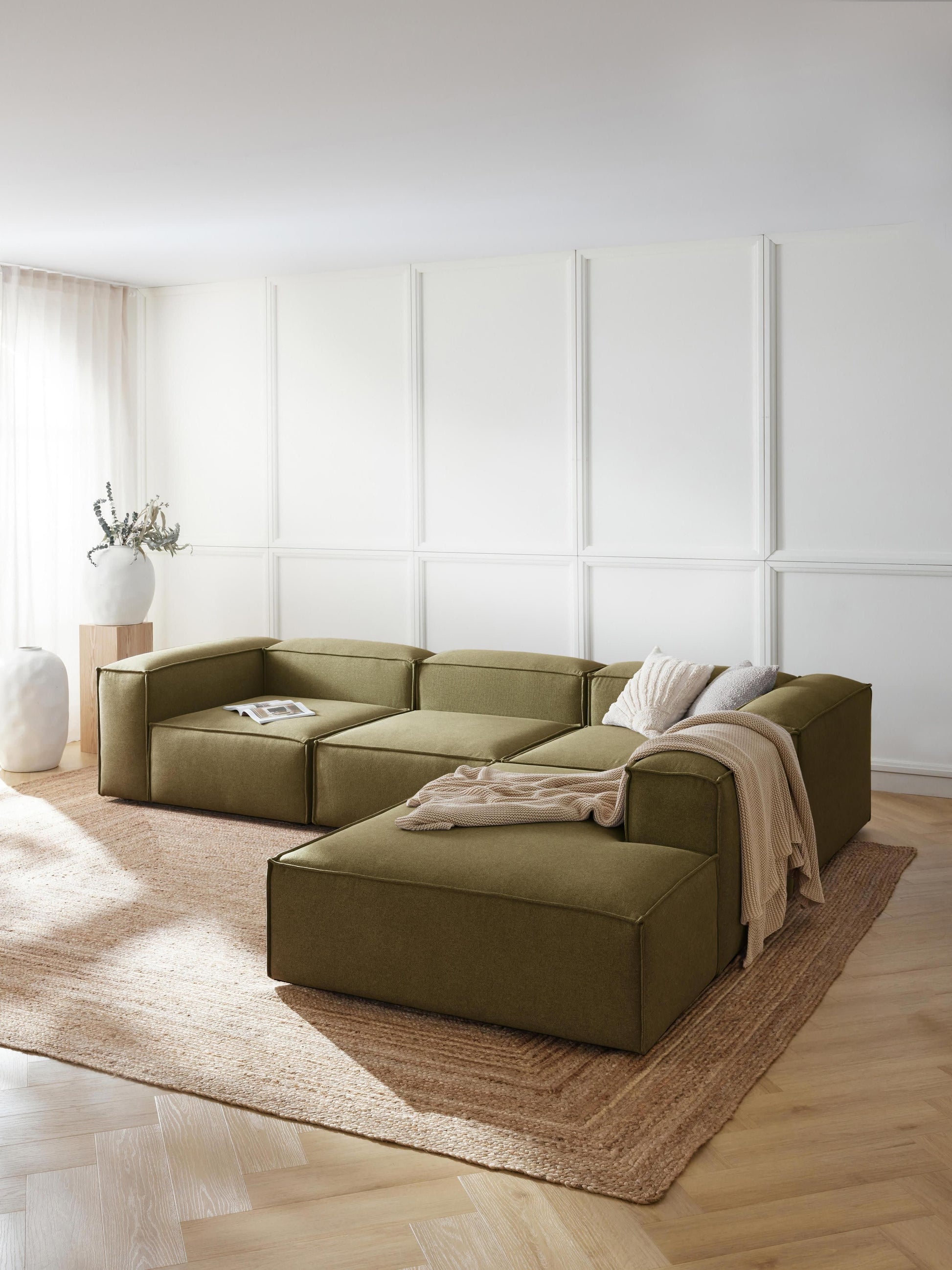 Warehamy Lennon 4-Seater Modular XL Corner Sofa