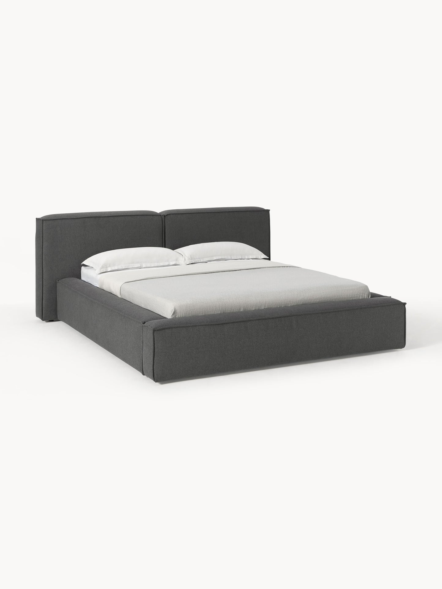 Warehamy Lennon Bed Frame with Upholstery