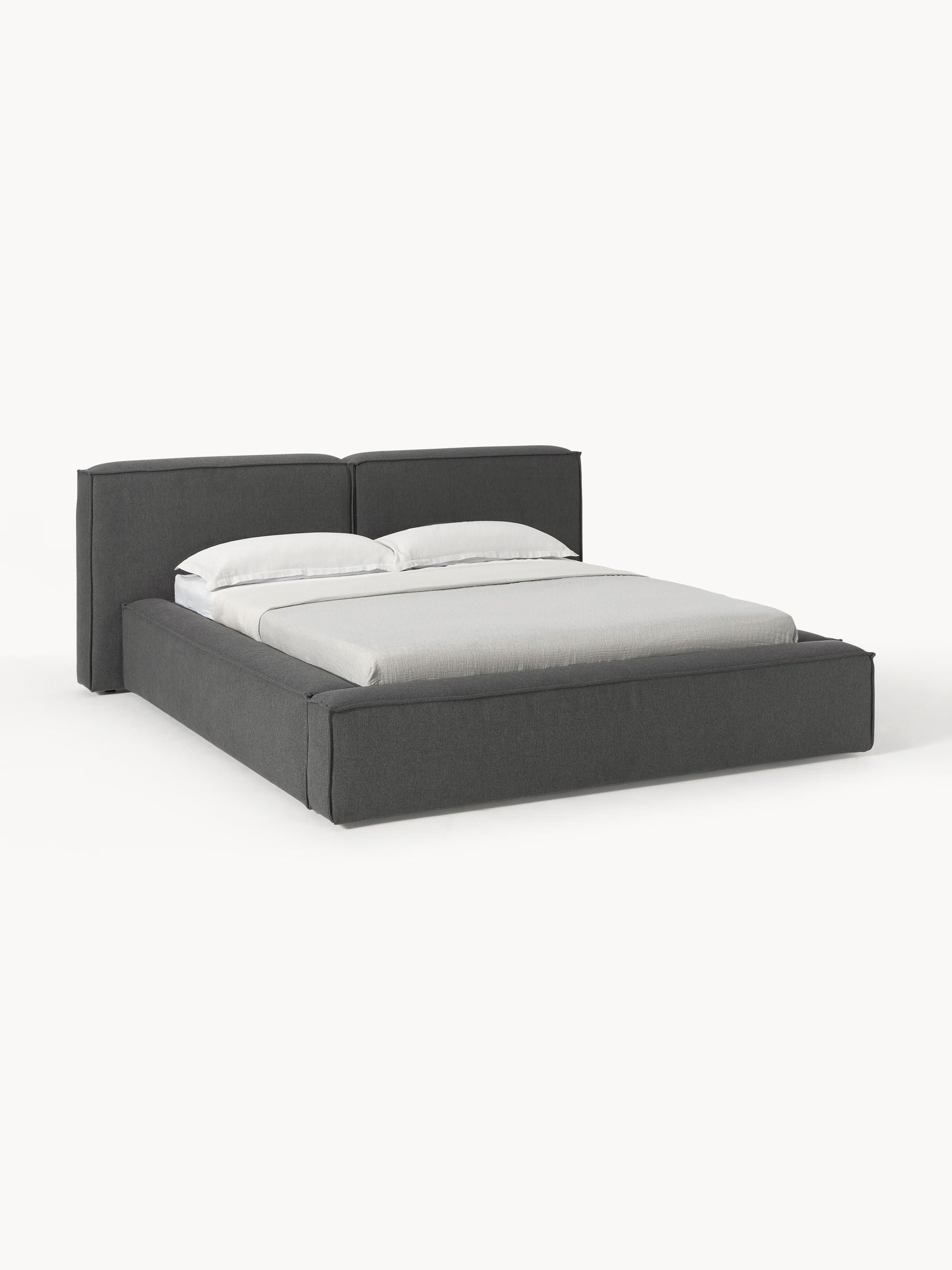 Warehamy Lennon Bed Frame with Upholstery