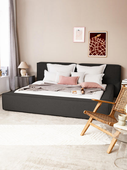 Warehamy Lennon Bed Frame with Upholstery