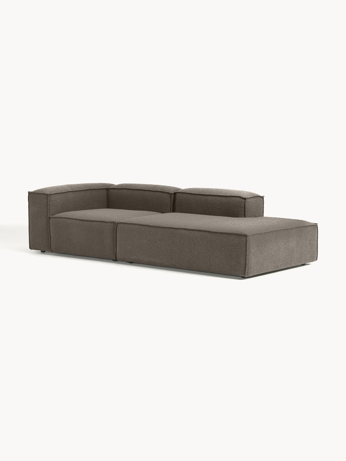 Warehamy Lennon Bouclé Modular Ottoman