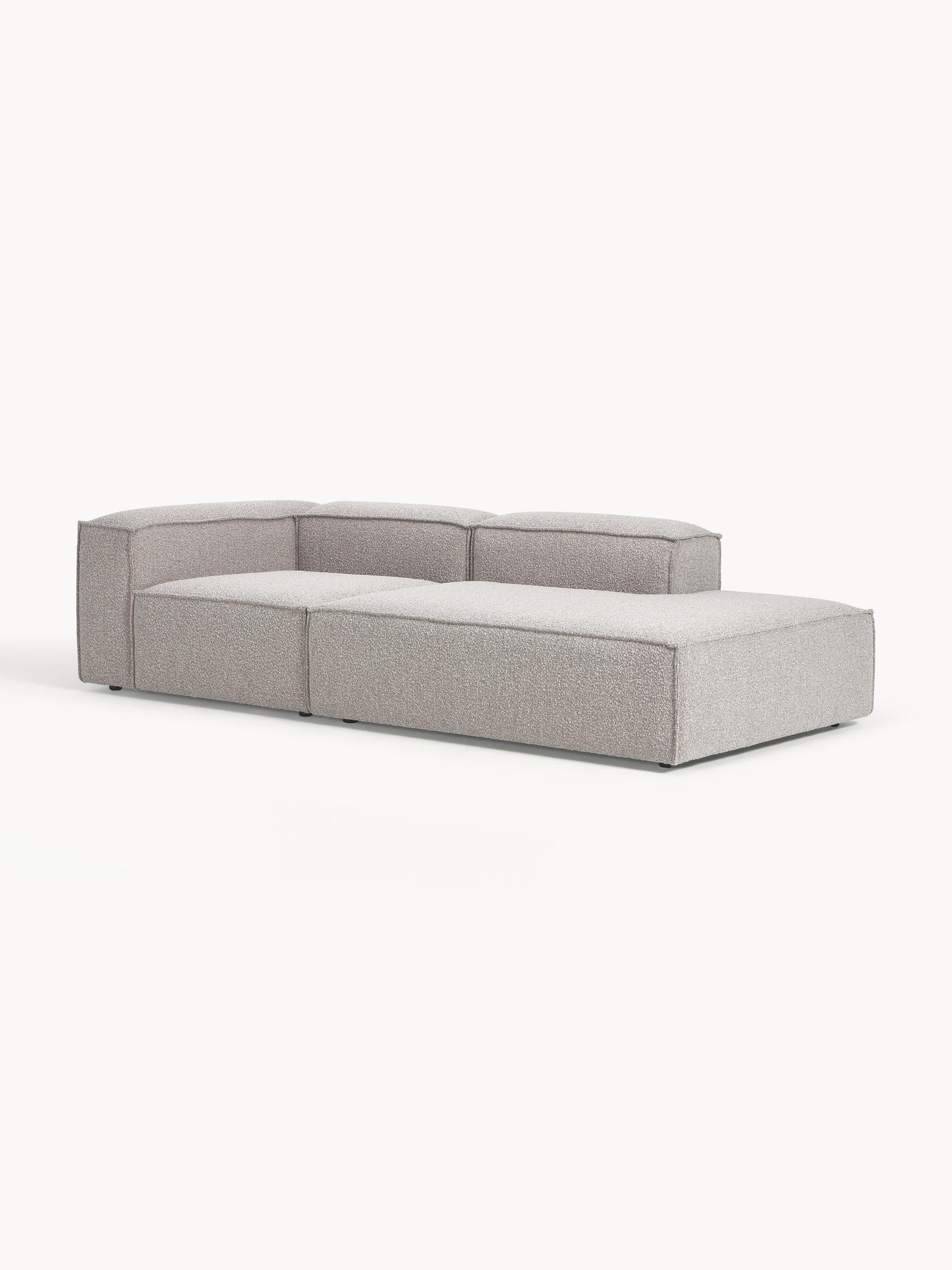 Warehamy Lennon Bouclé Modular Ottoman